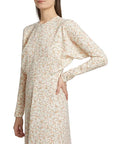 Victoria Beckham Long sleeve Dolman Midi Dress