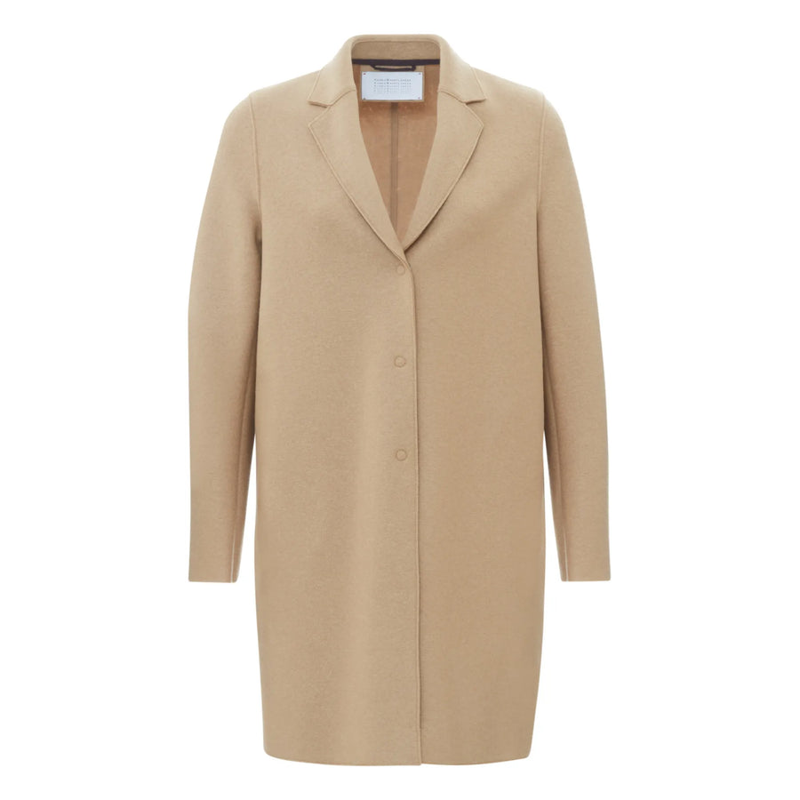 Harris Wharf London Cocoon Coat Pressed Wool