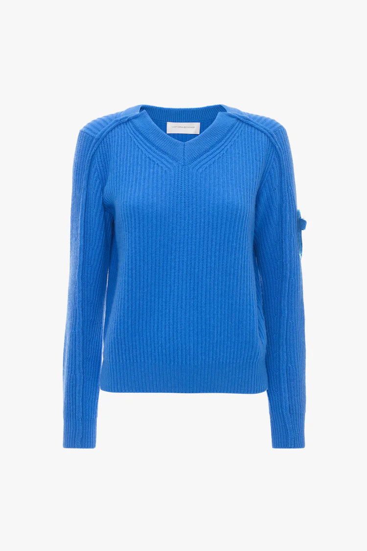 Victoria Beckham V Neck Jumper