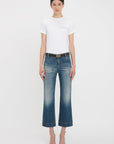 Victoria Beckham Shrunken Logan Tee