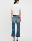 Victoria Beckham Shrunken Logan Tee