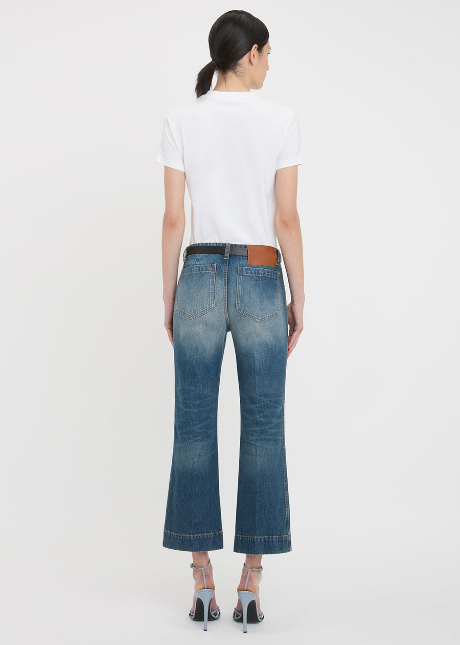 Victoria Beckham Shrunken Logan Tee