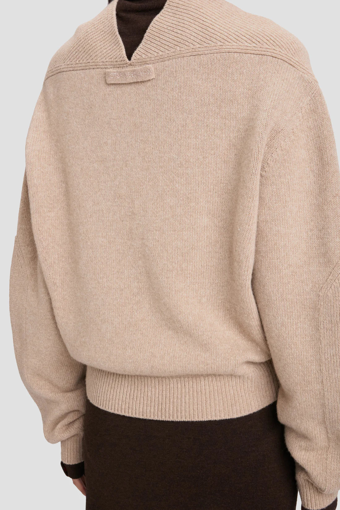 Victoria Beckham V-Neck Yoke Detail Jumper