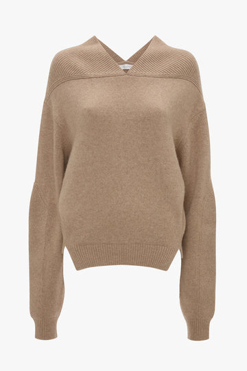 Victoria Beckham V-Neck Yoke Detail Jumper