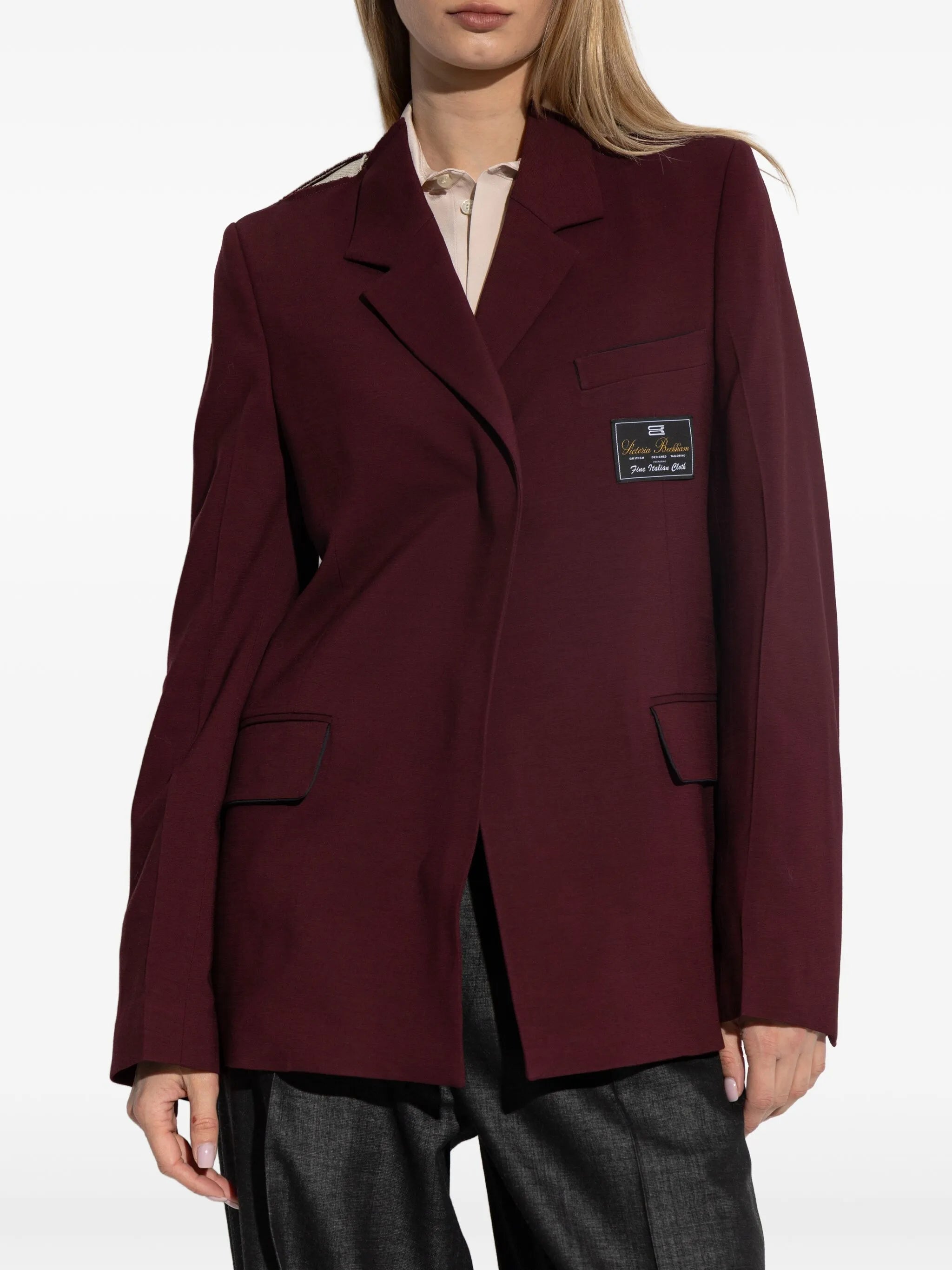 Victoria Beckham Slash Shoulder Jacket