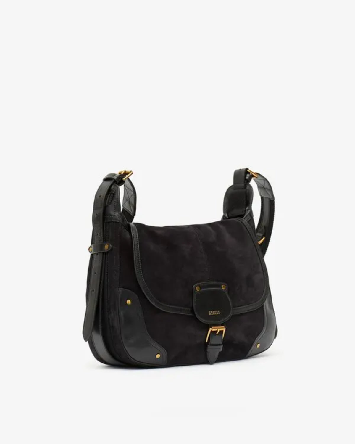 Isabel Marant Sierra Leather Messenger Bag