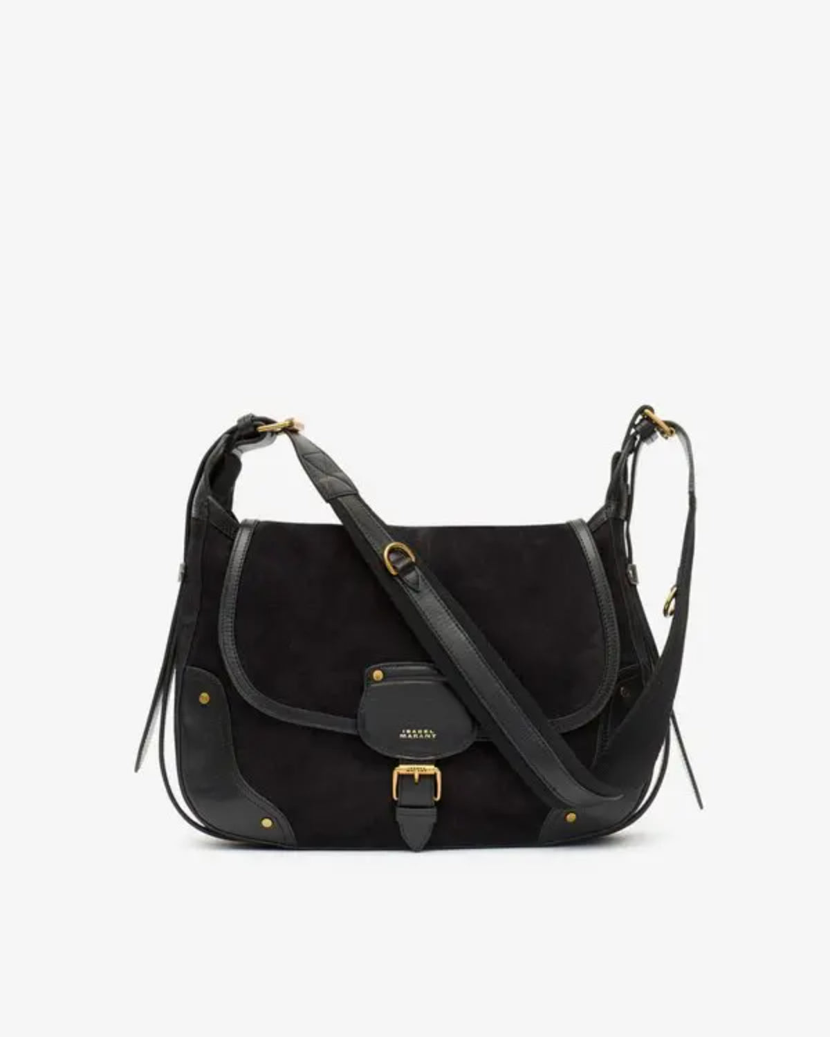 Isabel Marant Sierra Leather Messenger Bag