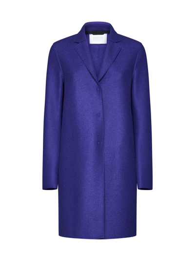 Harris Wharf London Cocoon Coat Pressed Wool