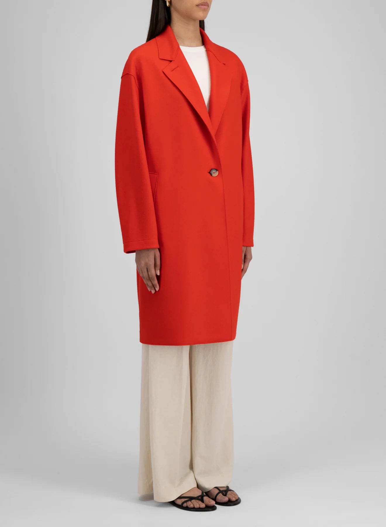 Harris Wharf London Oversized Coat Cashmere Blend