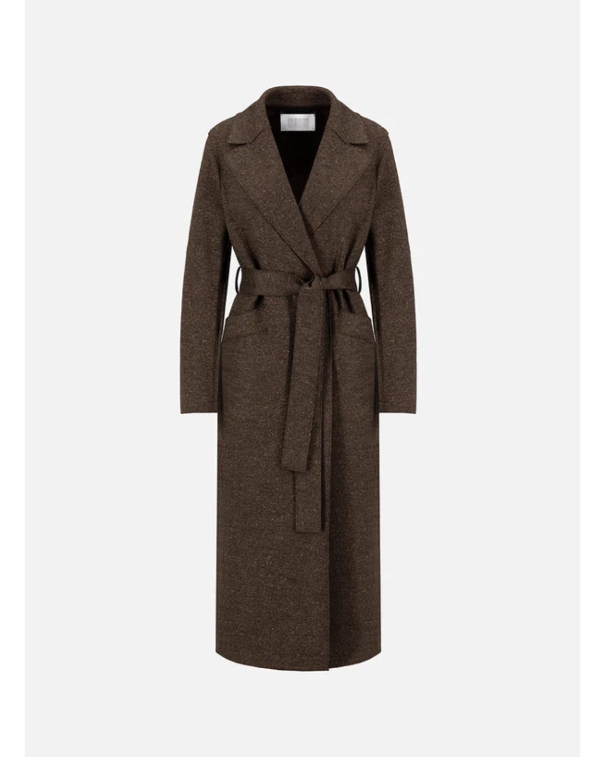 Harris Wharf Long Maxi Coat Donegal