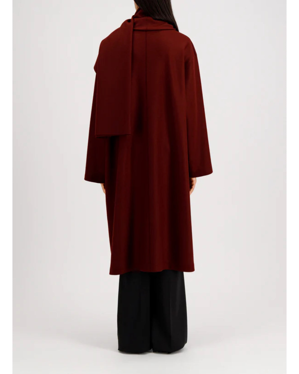 Harris Wharf Scarf Coat Cashmere Blend