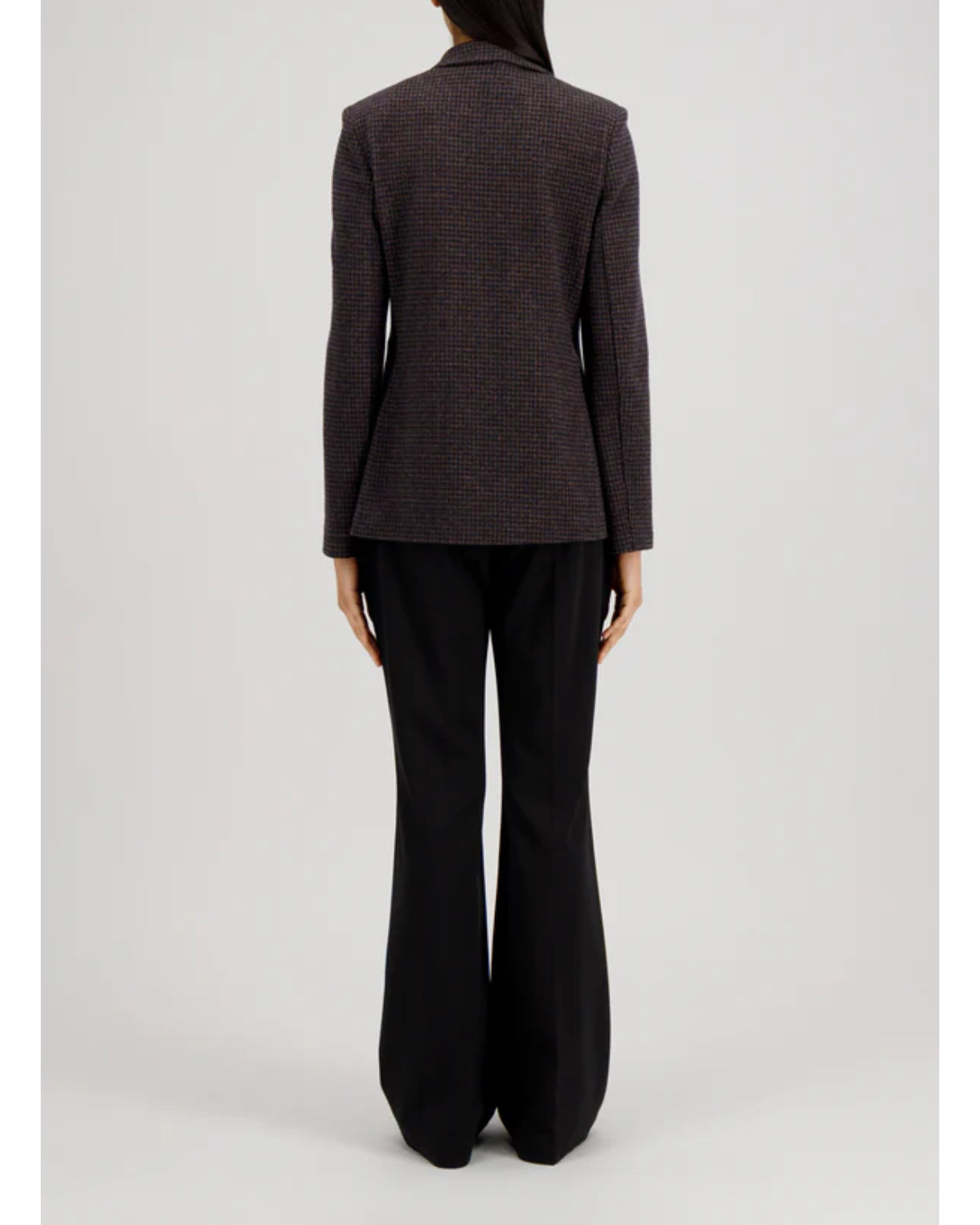 Harris Wharf Double Breasted Blazer With Shoulder Pads