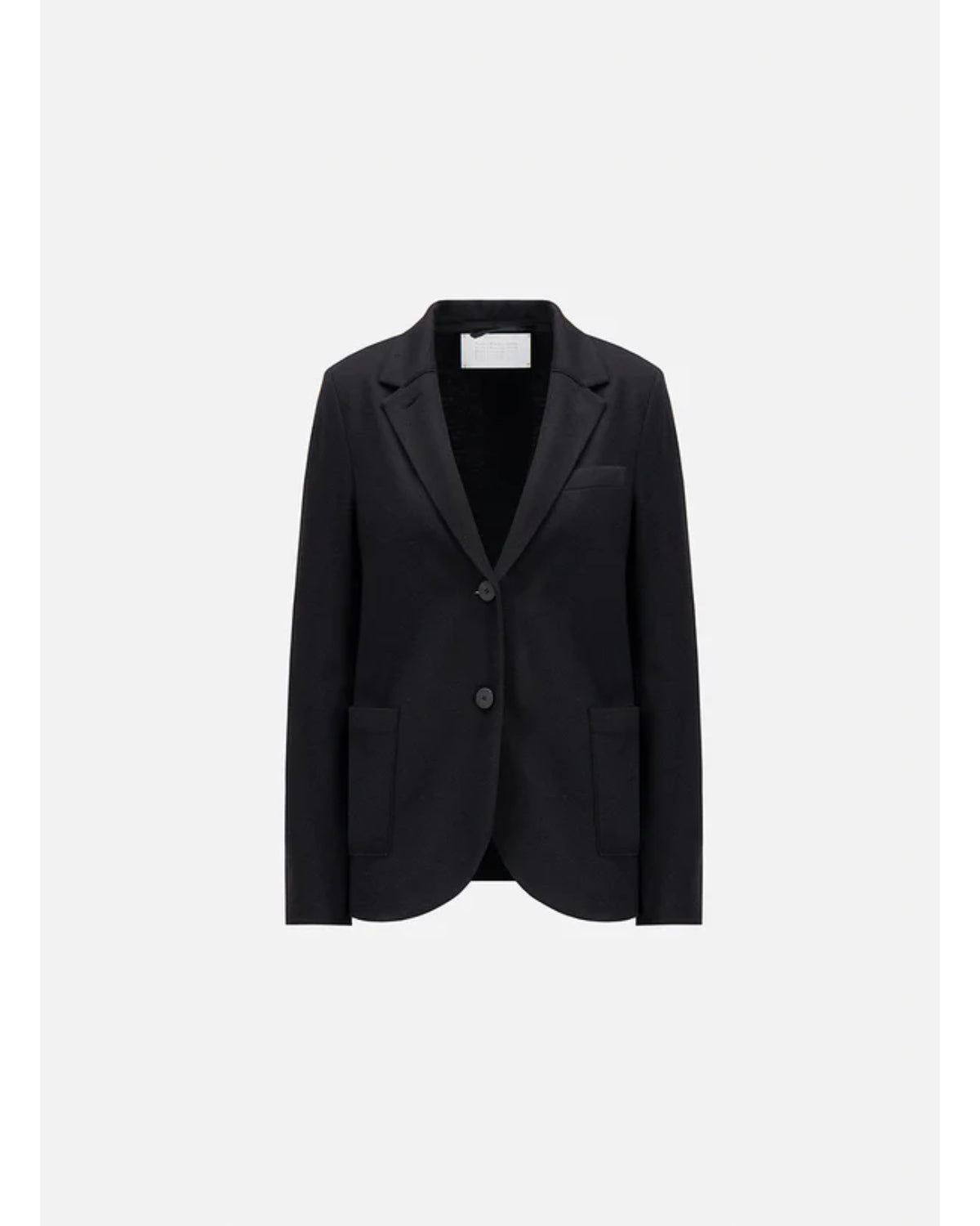 Harris Wharf Stand Up Collar Blazer Fine Merino