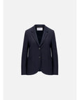 Harris Wharf Stand Up Collar Blazer Fine Merino