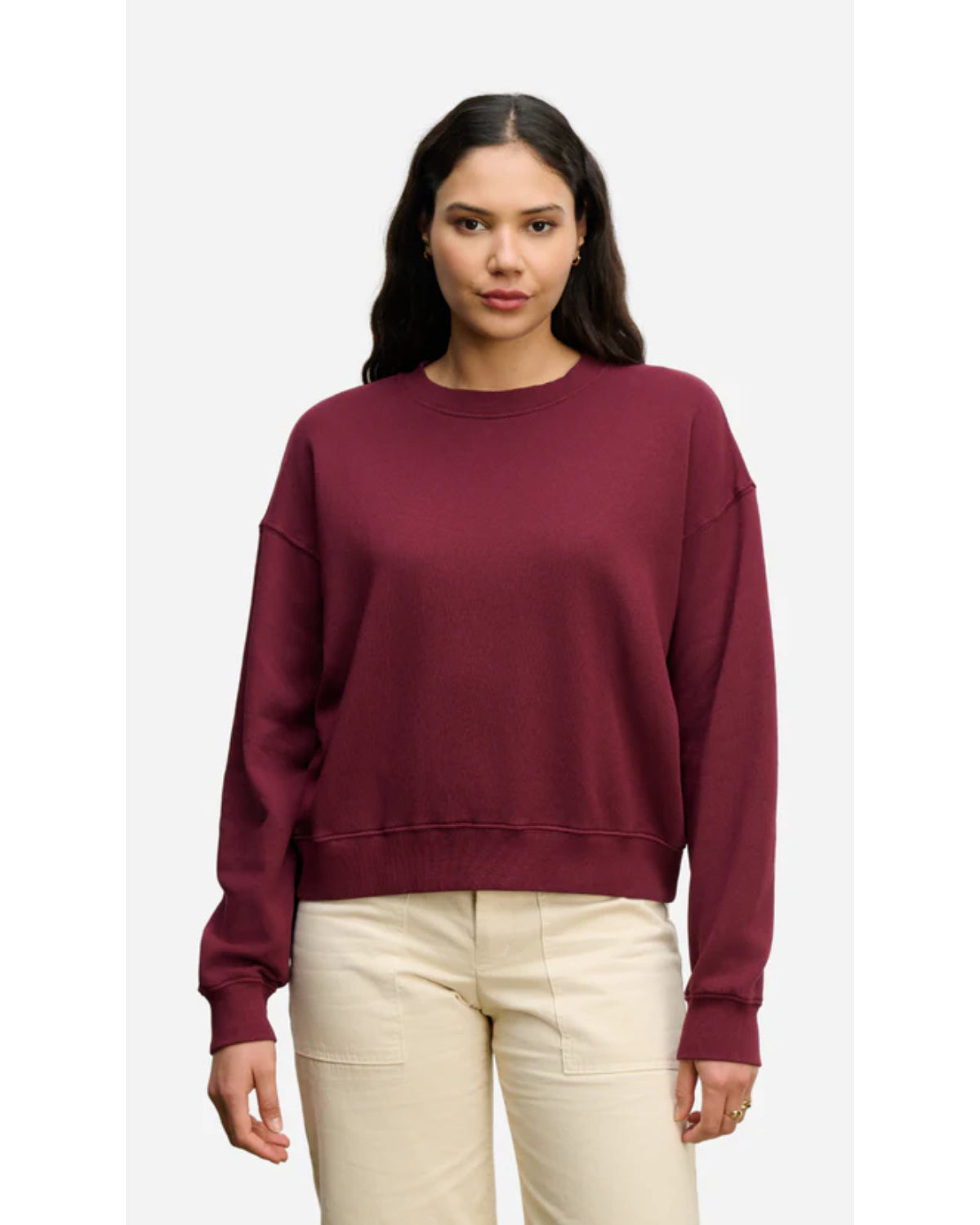 Velvet Organic Fleece Sweatshirt