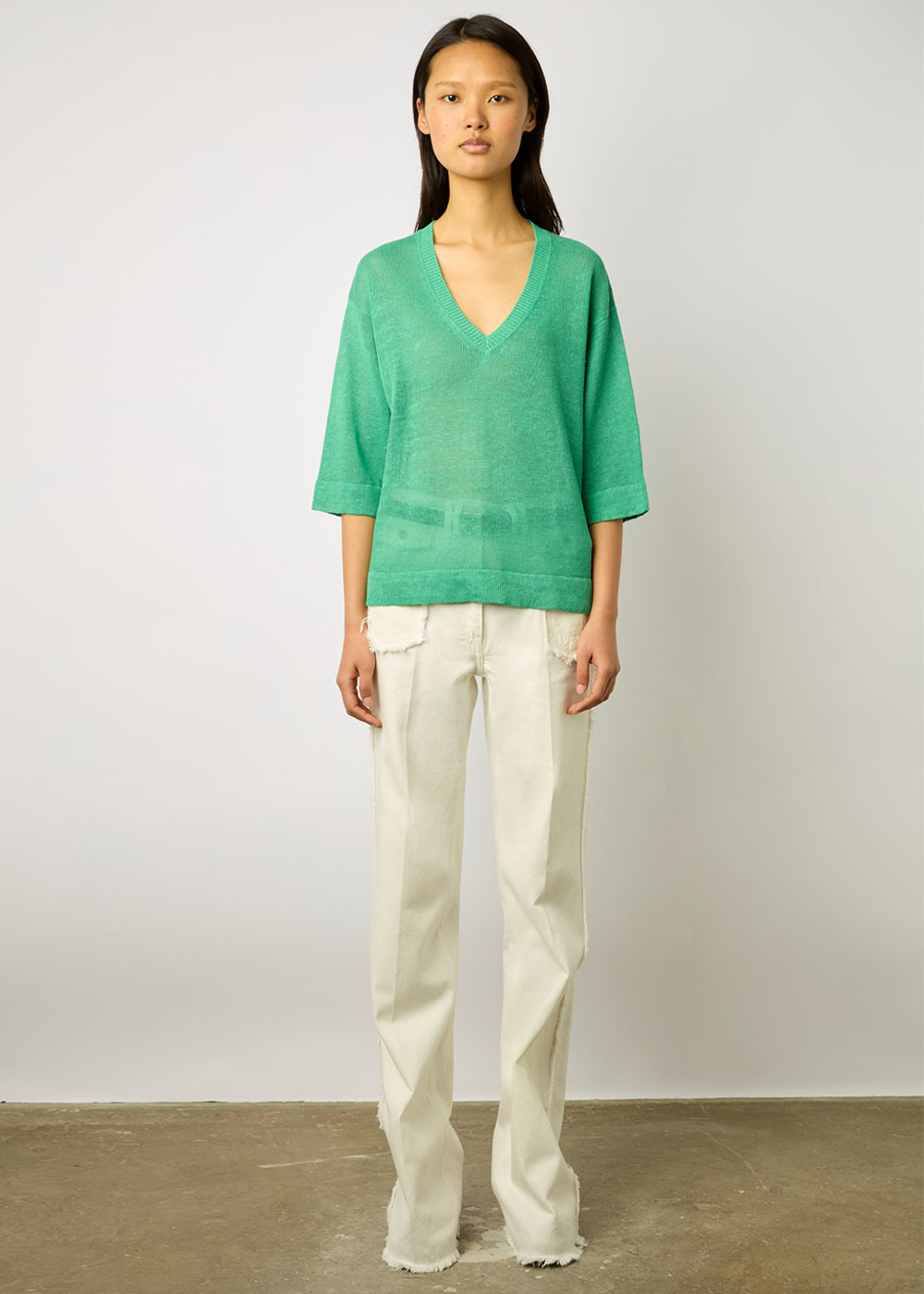 Gerard Darel Lee Short Sleeve V Neck