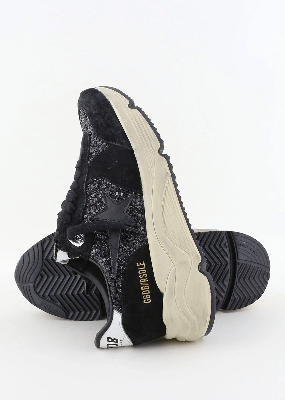 Golden Goose D65 Running Sole Glitter Upper