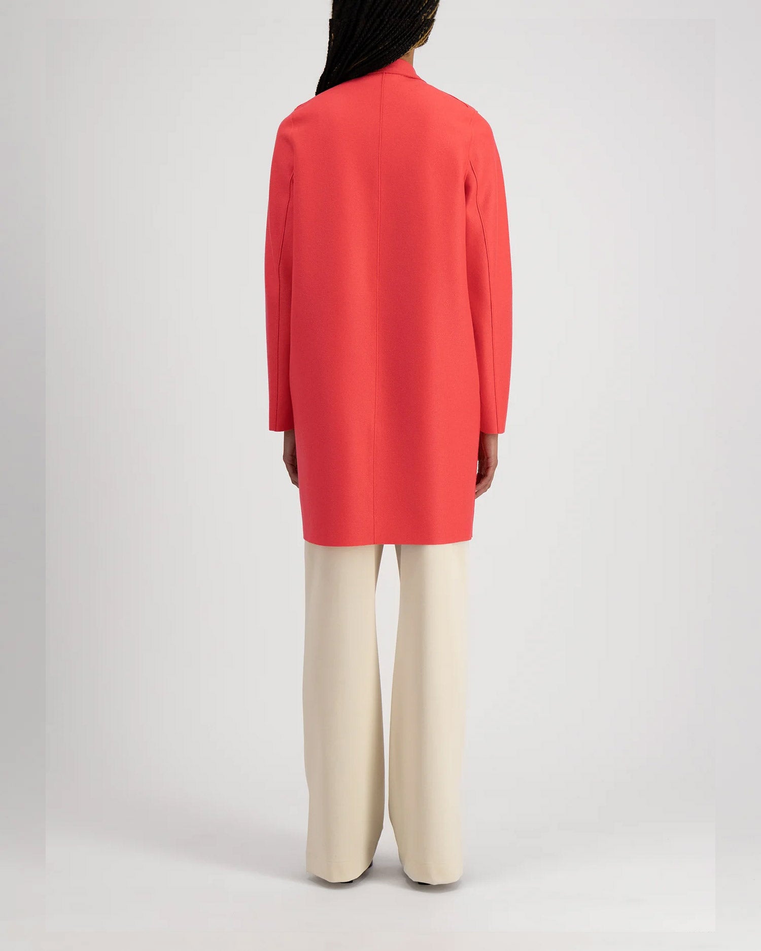 Harris Wharf London Cocoon Coat Light