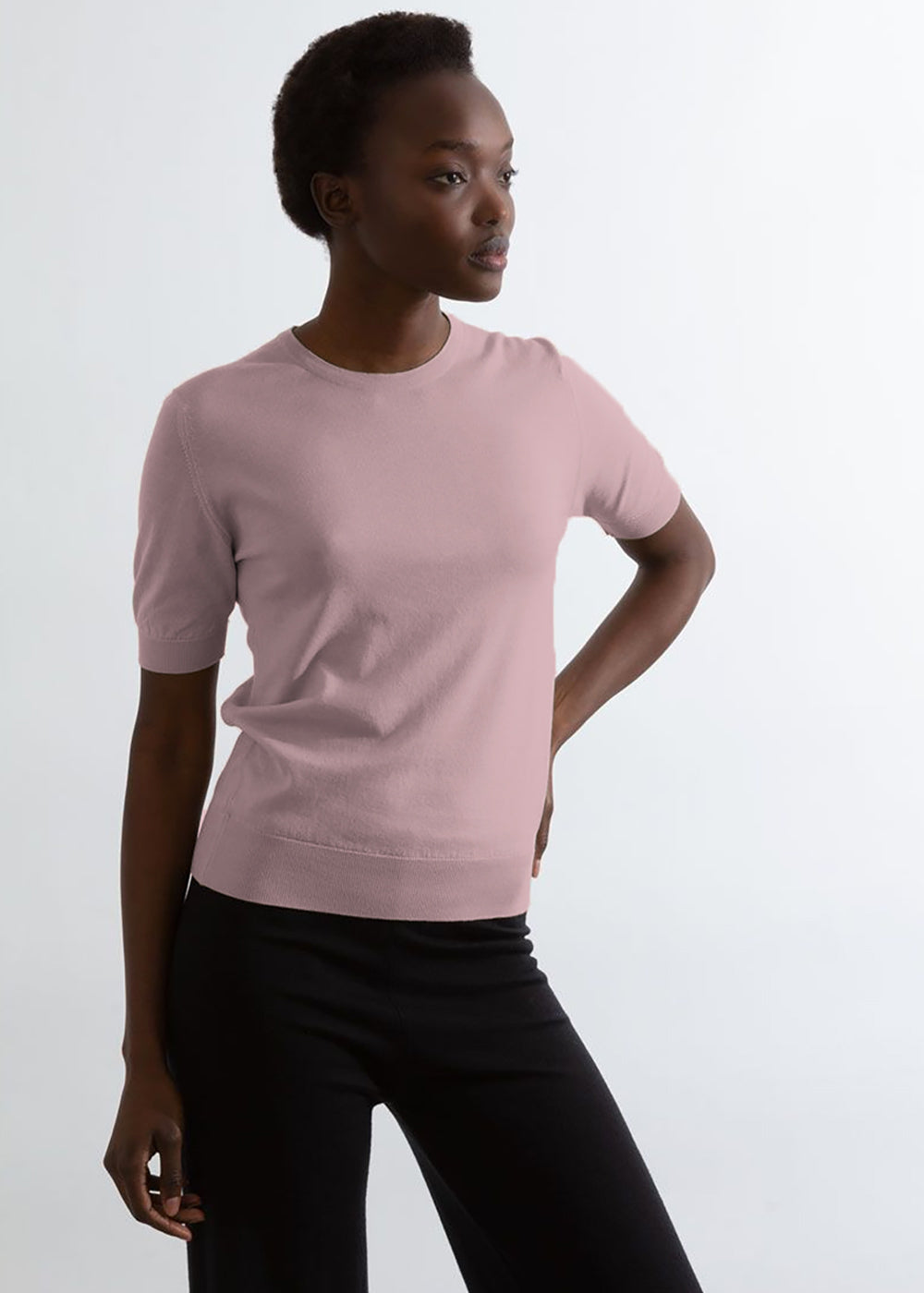 John Smedley Nell S/S Crew Neck