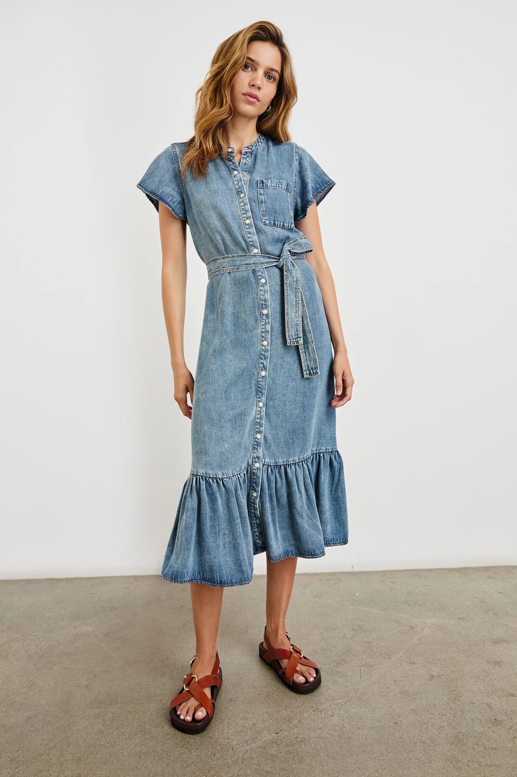 Rails Kahlo Midi Dress