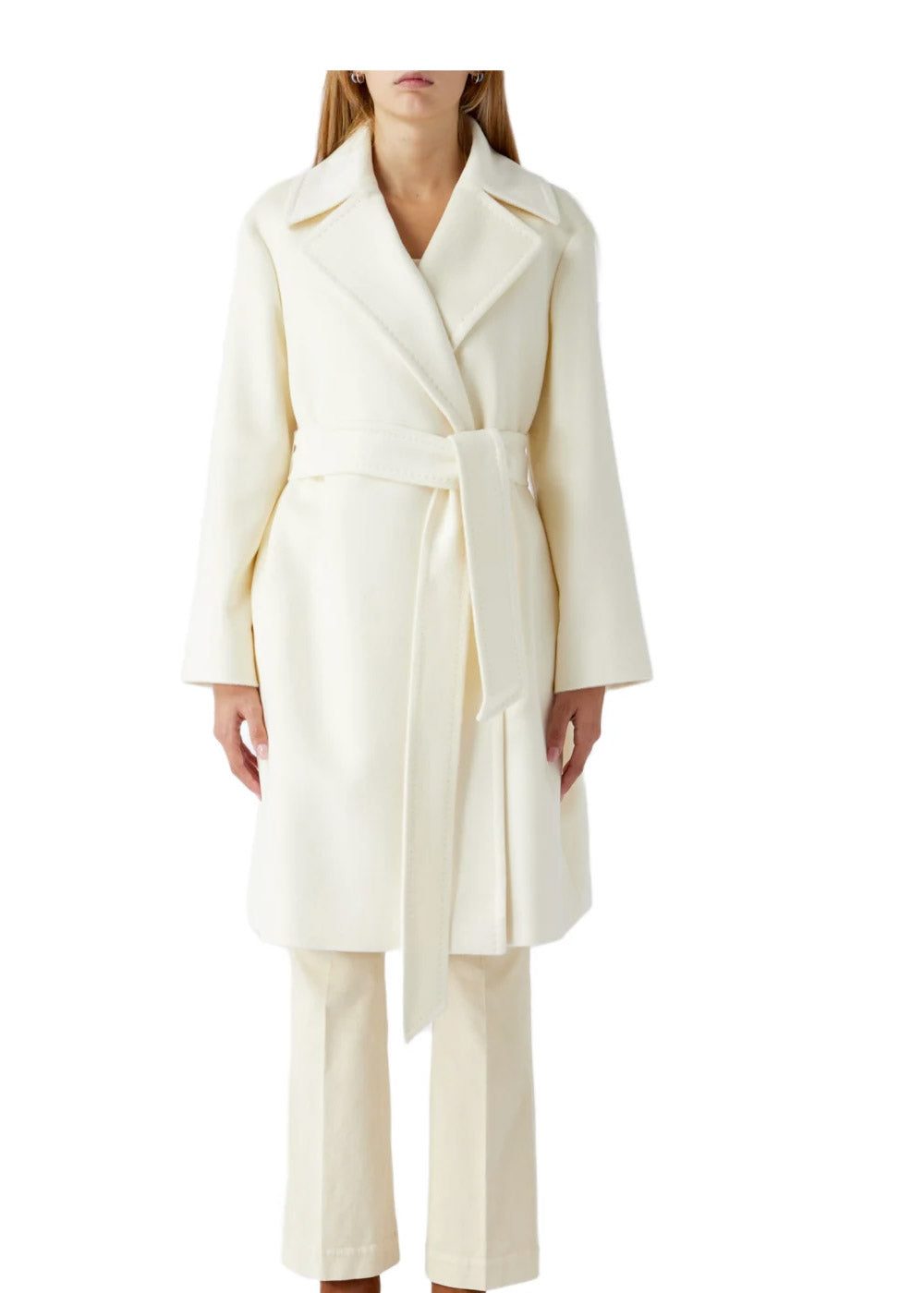 Max Mara Coat Di Pura Lana