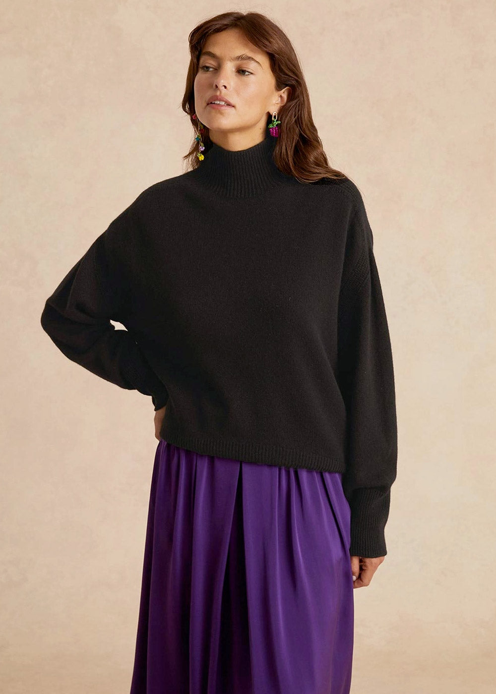 Momoni Cosme Roll Neck Sweater