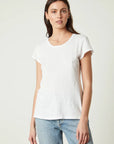 Odelia Cotton Slub S/S Crew Neck Tee