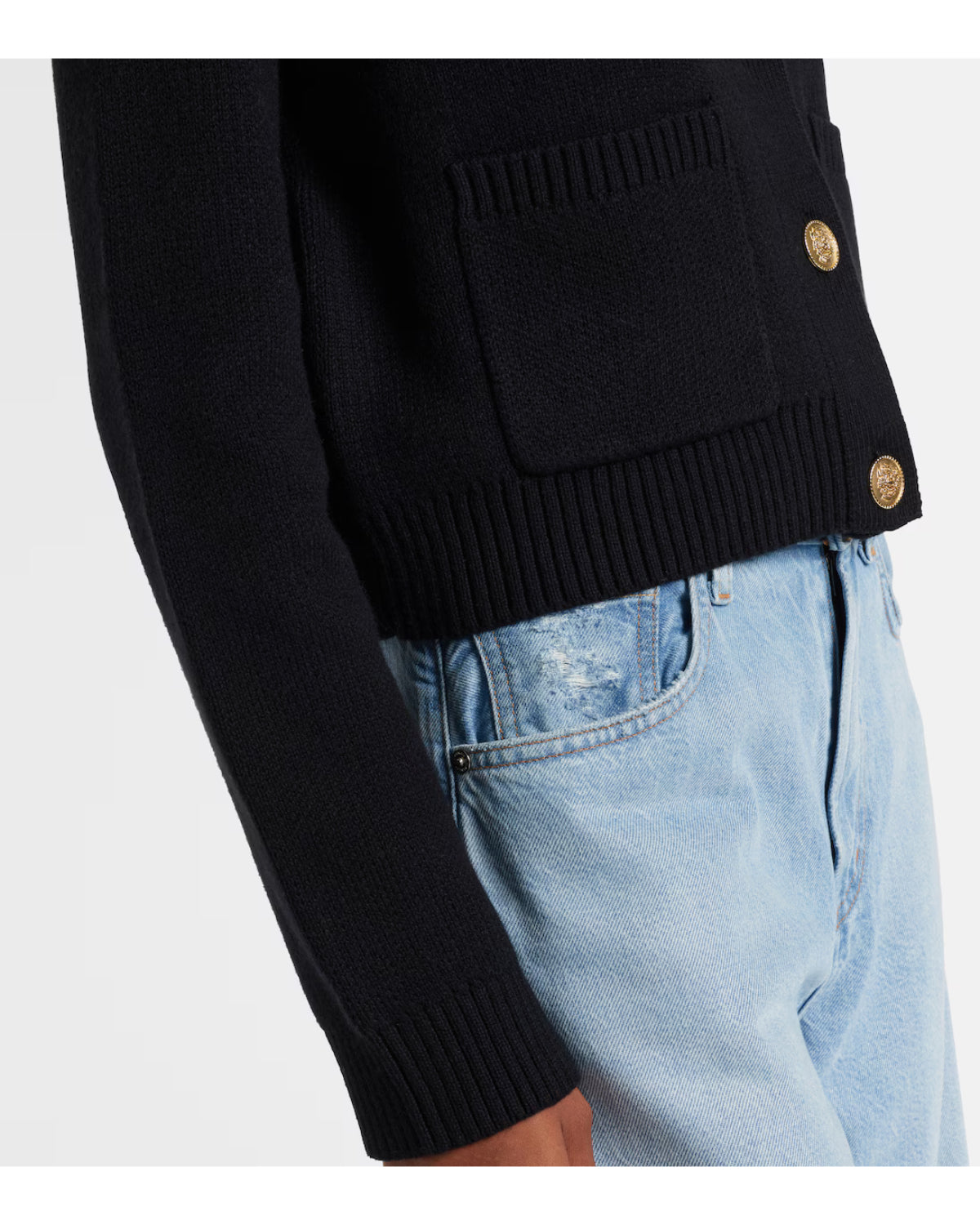 Velvet Mahal Cotton Cashmere Jacket