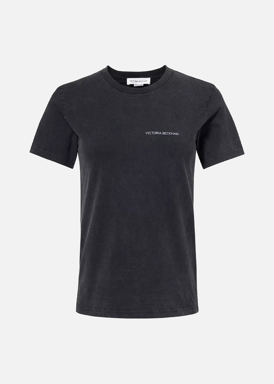 Victoria Beckham Shrunken Logan Tee