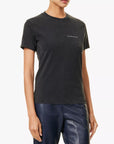 Victoria Beckham Shrunken Logan Tee