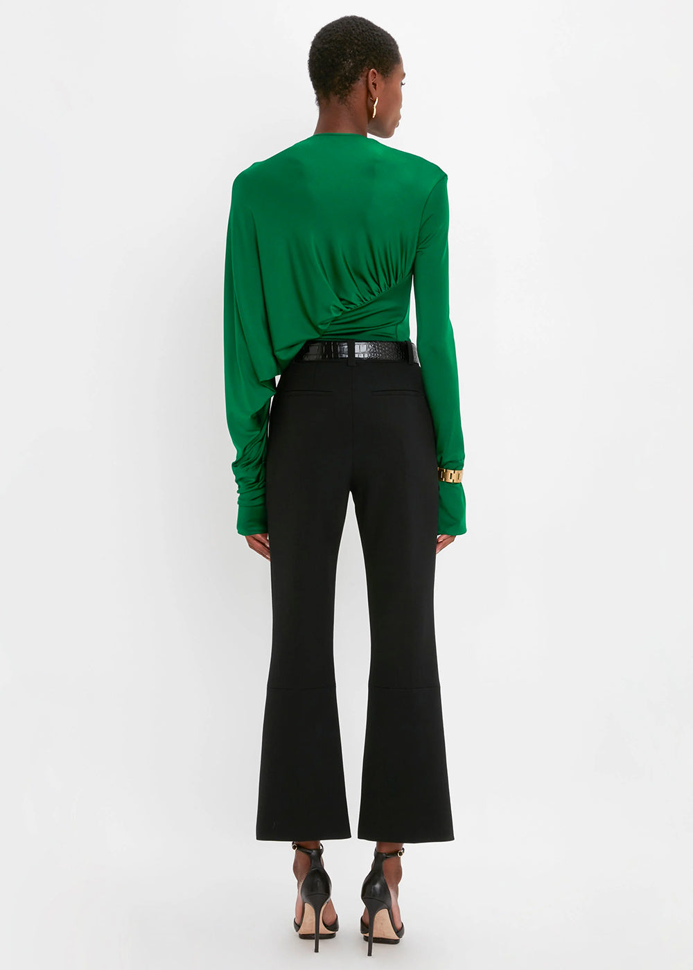 Victoria Beckham Gathered Circle Detail Top