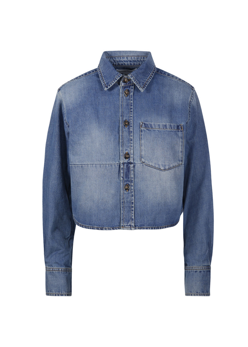 Victoria Beckham Shoulder Pad Fitted Shirt