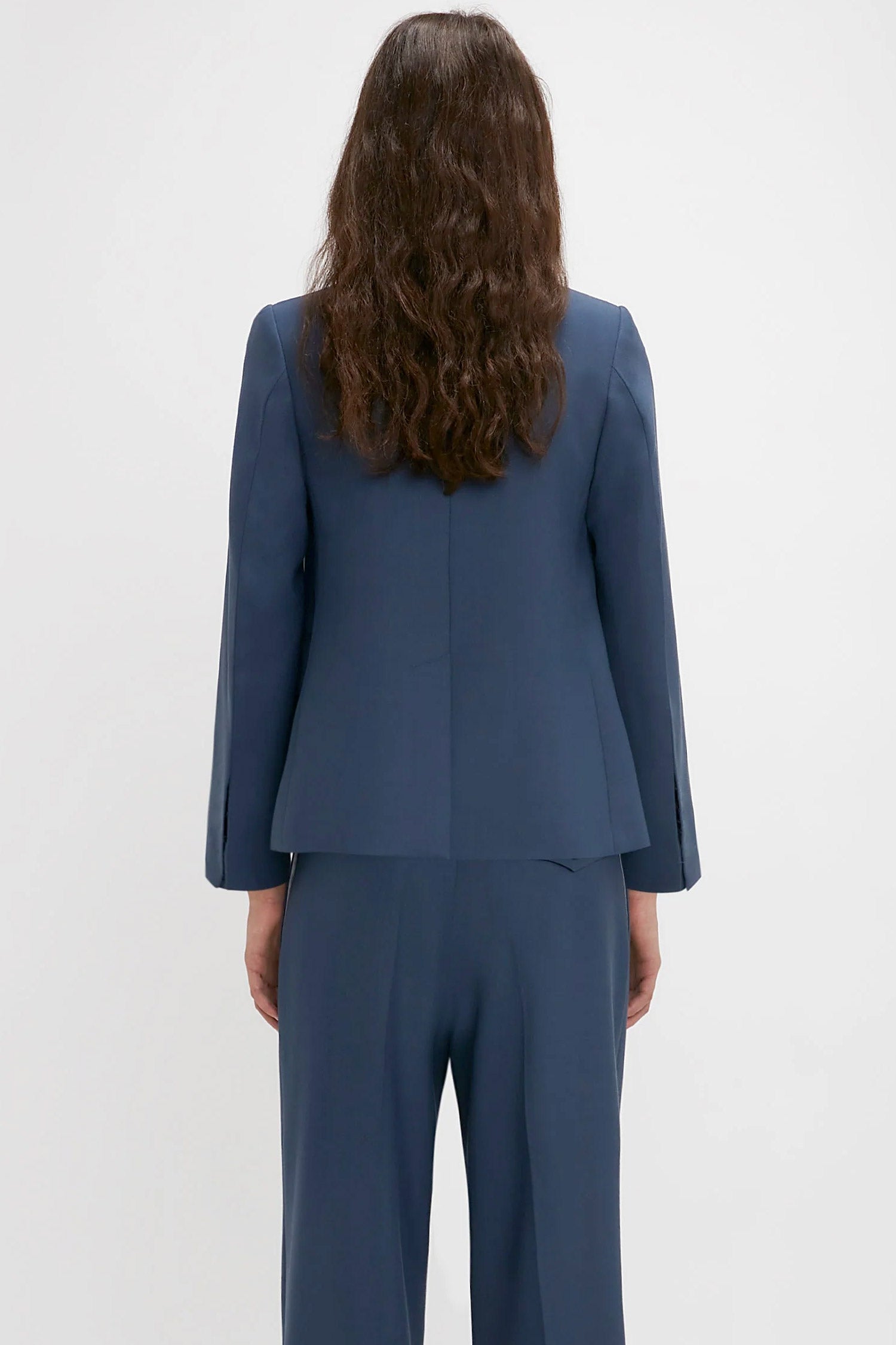 Victoria Beckham Shrunken Double Breasted Jacket