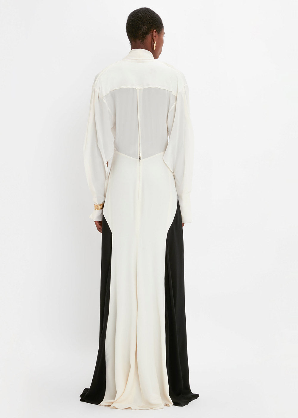 Victoria Beckham Tie Detail Gown