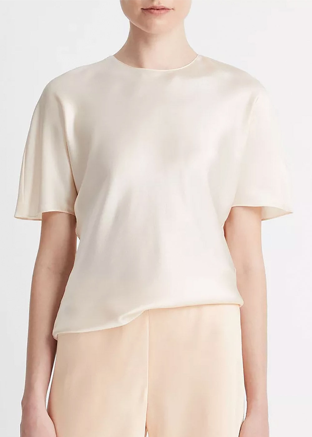 Vince Bias Satin Tee