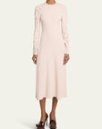 Victoria Beckham Long Sleeve Raglan Midi