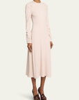 Victoria Beckham Long Sleeve Raglan Midi