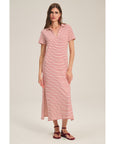 Velvet Corin Striped Jersey Dress