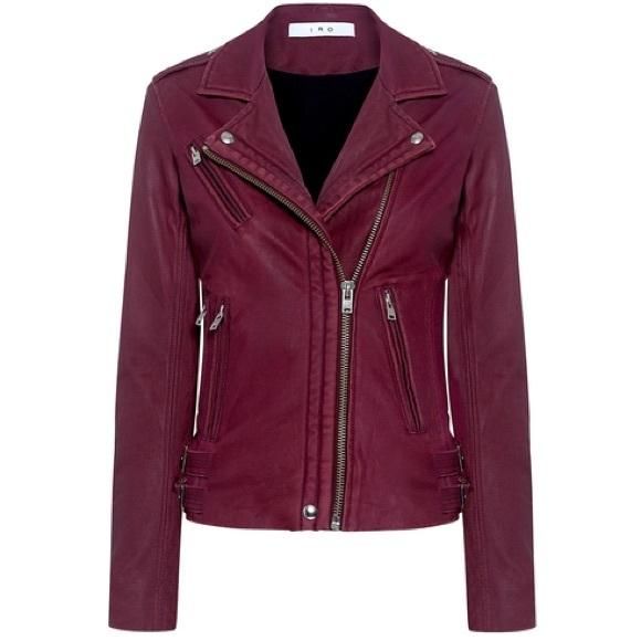 IRO Newhan Leather Jacket