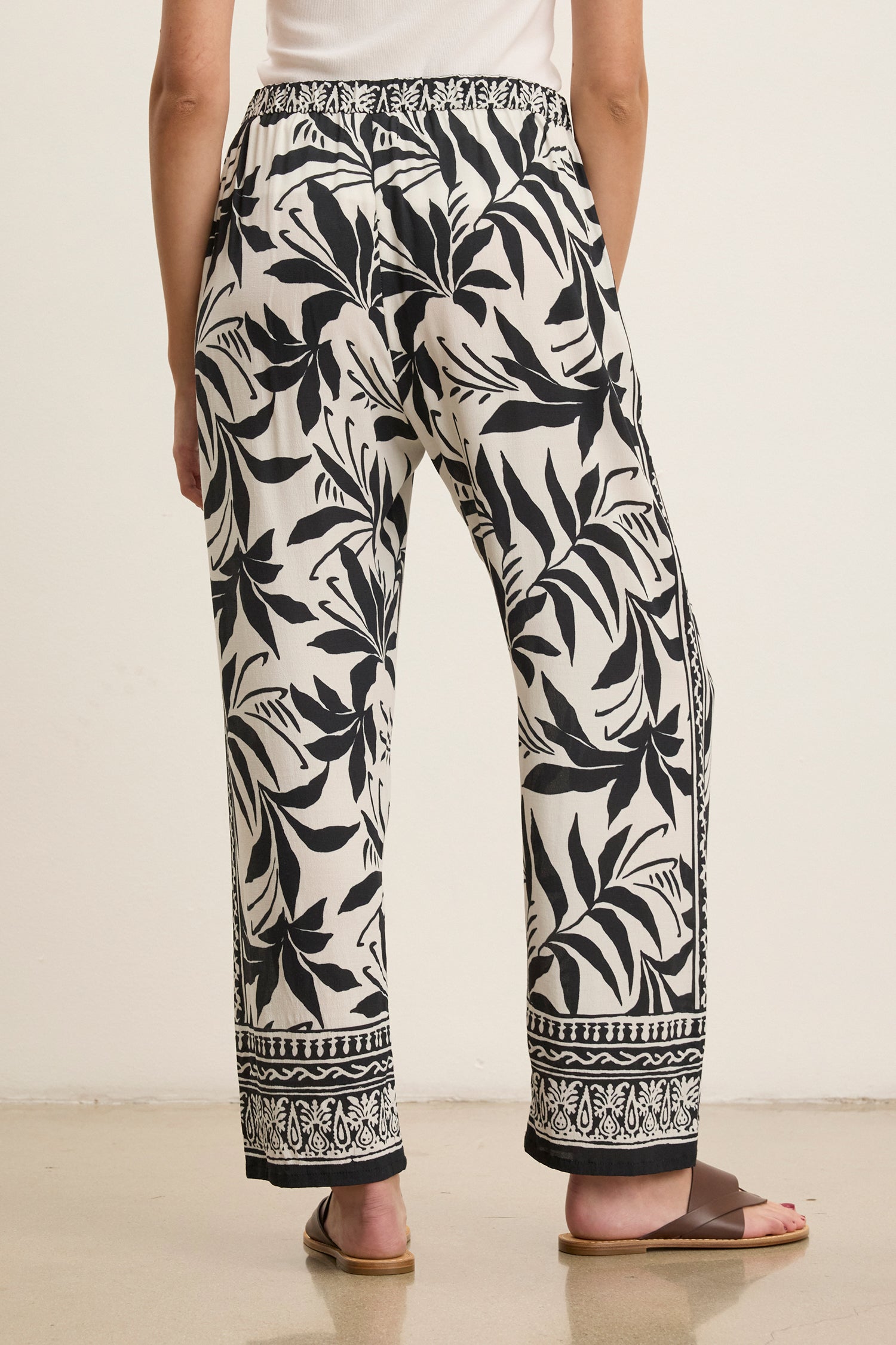Claudia Viscose Wide Leg Pant