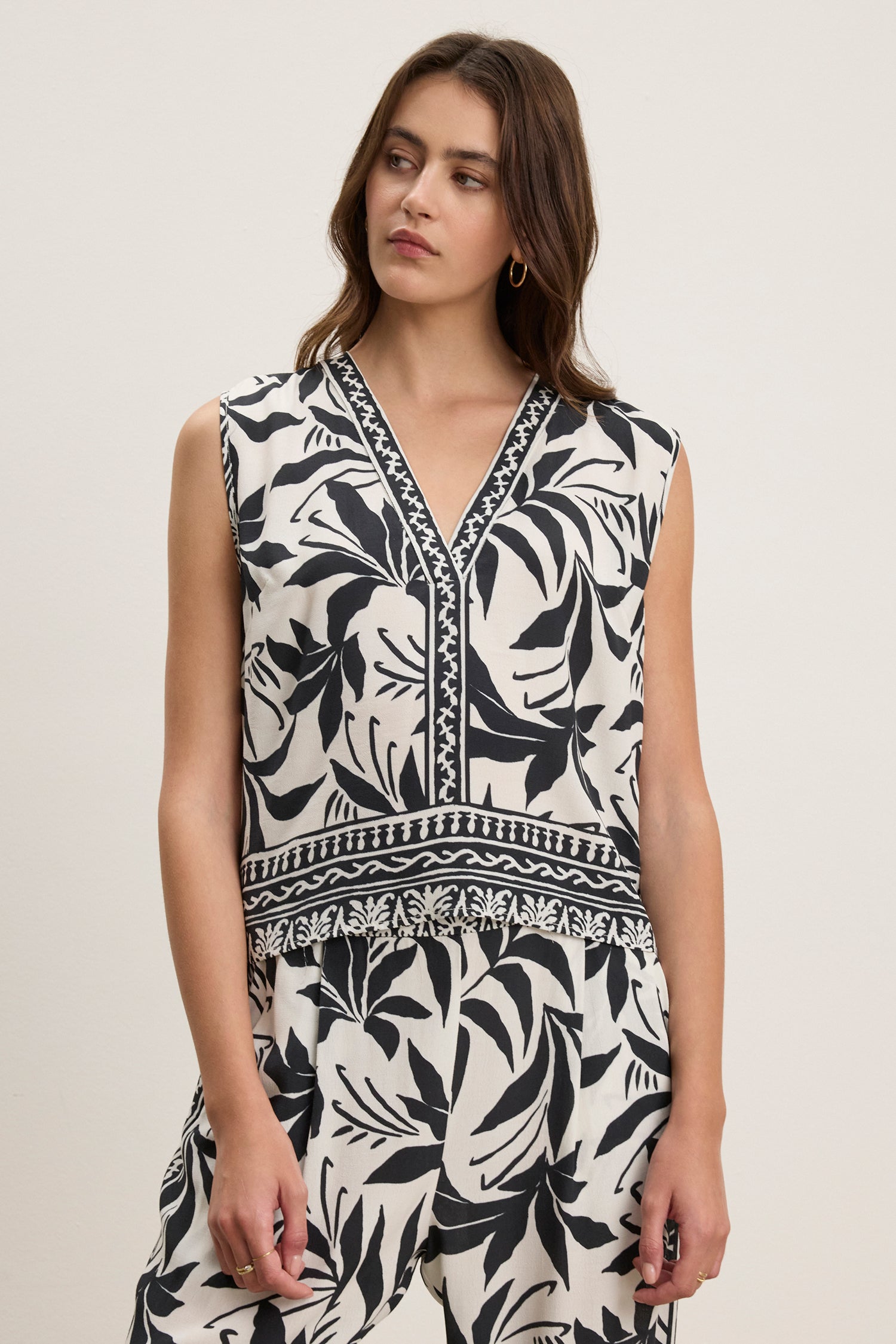 Lindsay Viscose Top