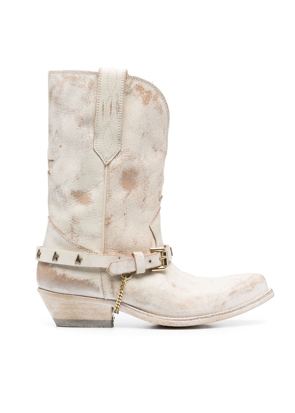 Golden Goose Wish Star Leather Boots