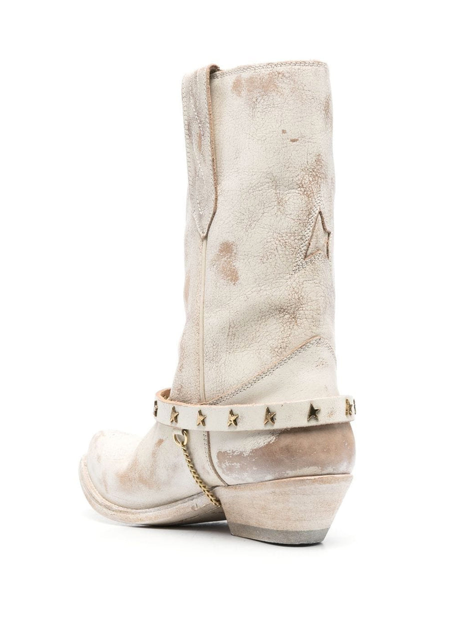 Golden Goose Wish Star Leather Boots