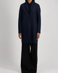 Harris Wharf London Cocoon Coat Light