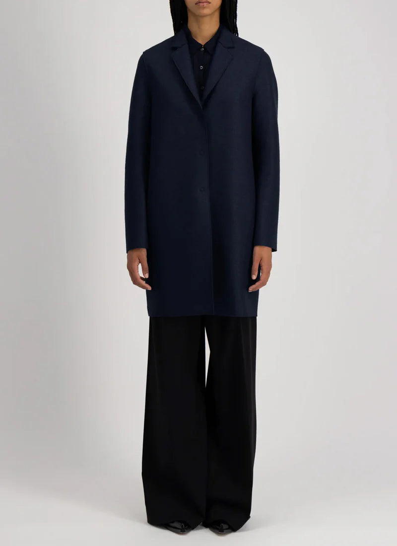 Harris Wharf London Cocoon Coat Light