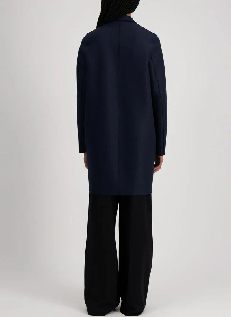 Harris Wharf London Cocoon Coat Light