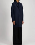 Harris Wharf London Cocoon Coat Light