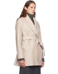 Harris Wharf Shawl Collar Belted Jacket