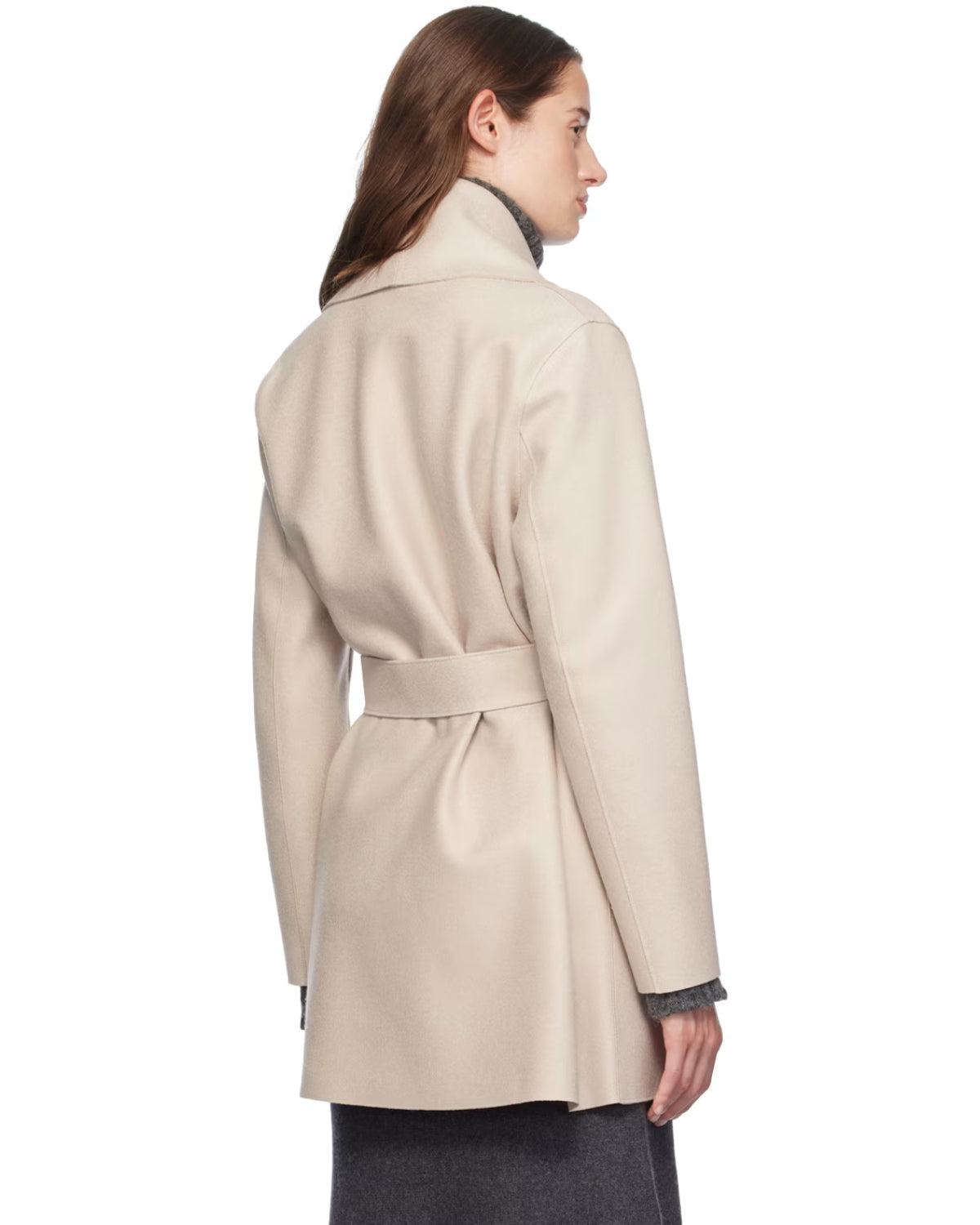 Harris Wharf Shawl Collar Belted Jacket