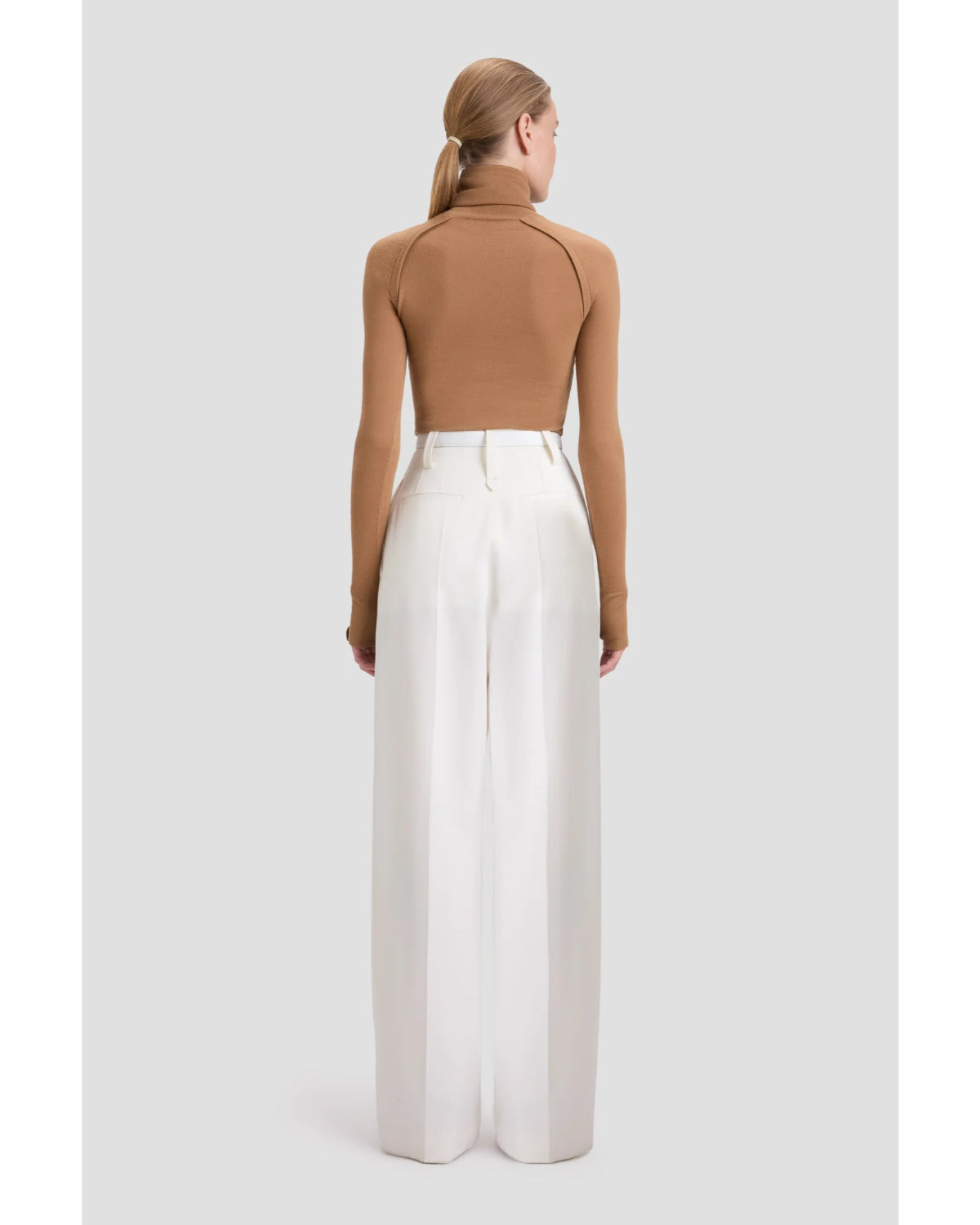 Victoria Beckham High Waist Cinch Trouser